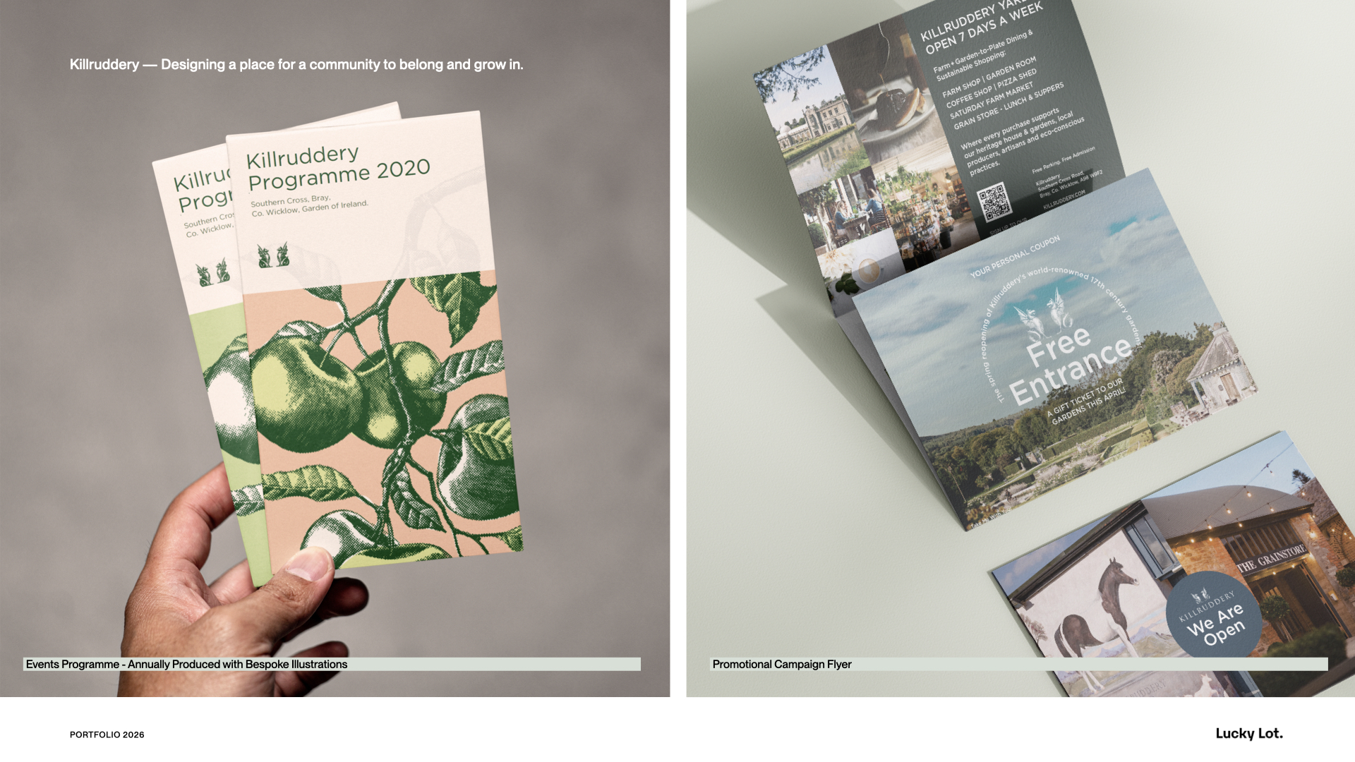 Lucky Lot portfolio — selected work